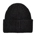 UGG Womens Chunky Rib Logo Beanie 20061-BLK Black