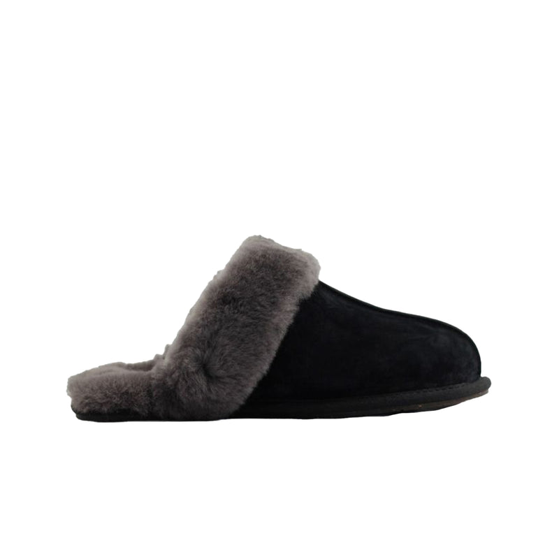 UGG Womens Scuffette II Slippers 5661-BKGY Black/Grey