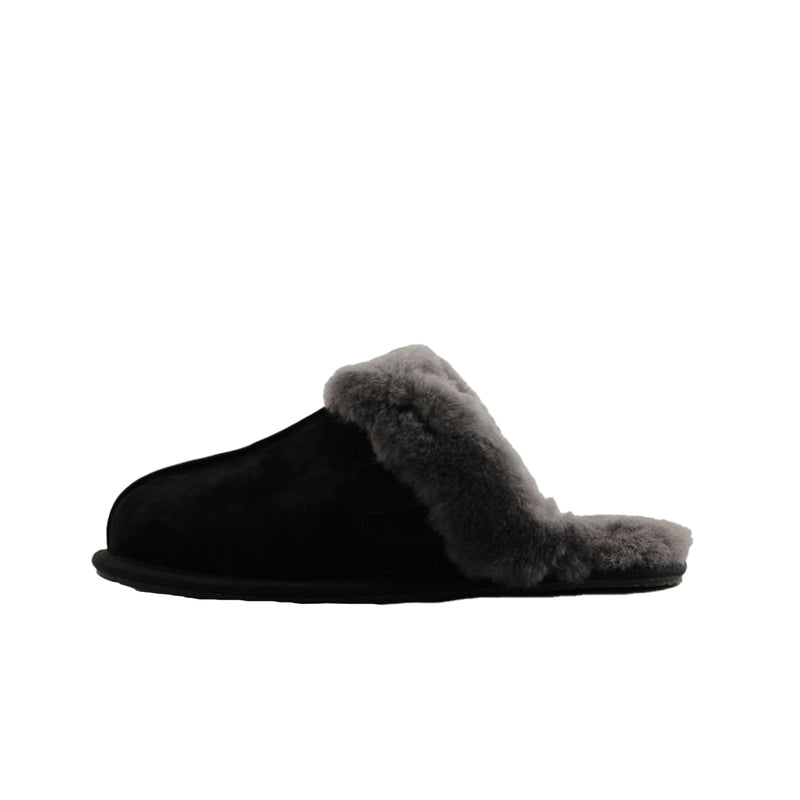 UGG Womens Scuffette II Slippers 5661-BKGY Black/Grey