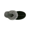 UGG Womens Scuffette II Slippers 5661-BKGY Black/Grey