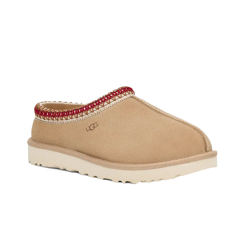 UGG Womens Tasman Slippers 5955-SNDD Sand/Dark Cherry