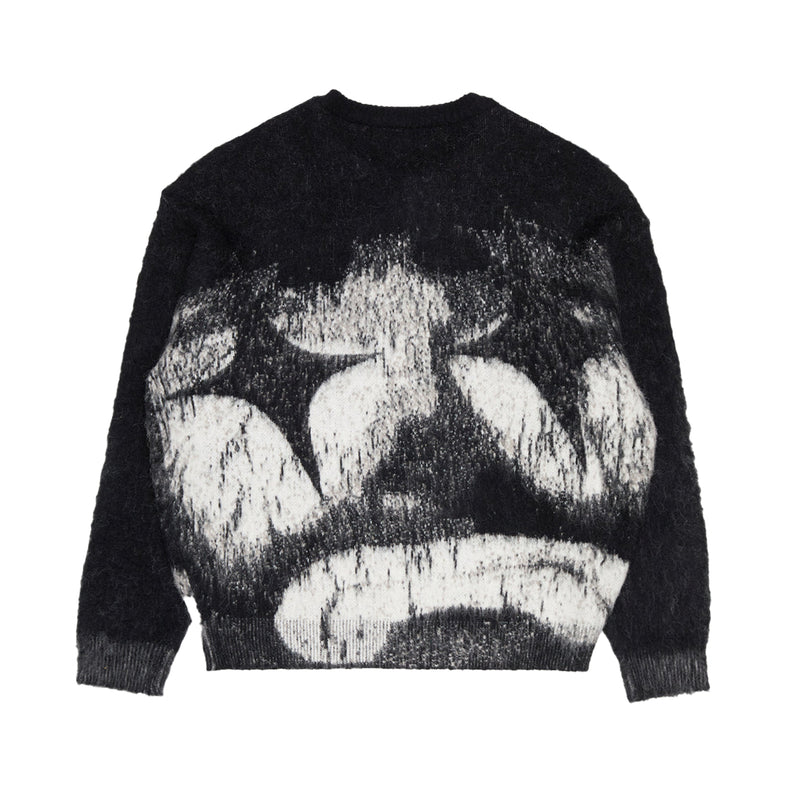 Valabasas Mens Sad Days Sweater VLBS-VCN1-1001 Black