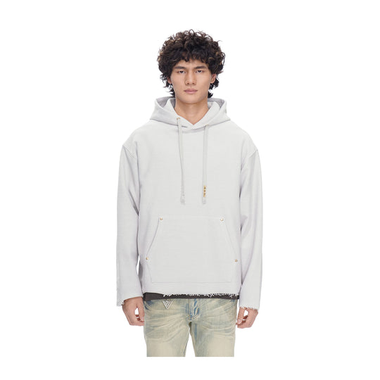 Valabasas Mens Hand It Pullover Hoodie VLBS-VHD1-1010-LTGRE Light Grey