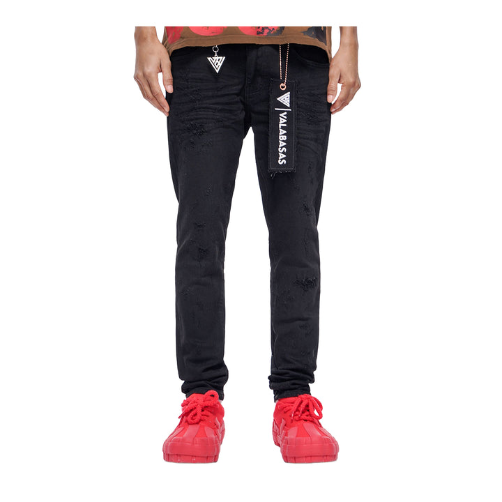 Valabasas Mens Mr. Clean 2.0 Skinny Fit Jeans VLBS1117 White