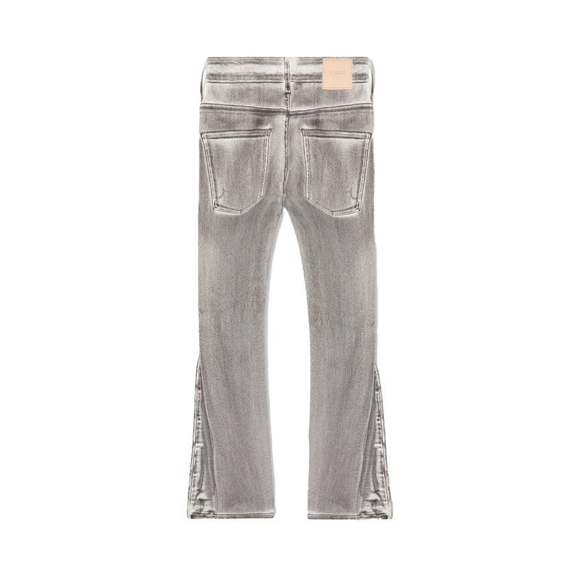 Valabasas Mens Runner Skinny Fit Jeans VLBS-VJ2-1005 White Grey