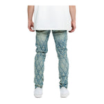Valabasas Mens Drift Skinny Fit Jeans VLBS-VJ2-1025 Lt. Vintage Blue