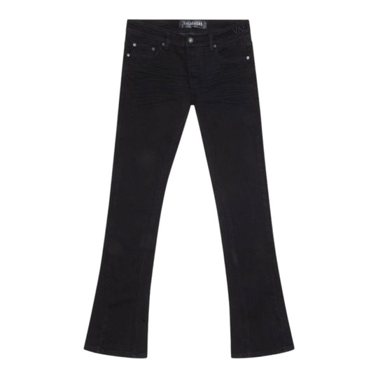 Valabasas Mens Mr. Stacked Jeans VLBS-VJ3-1005 Black