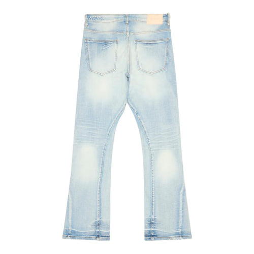 Valabasas Mens Mr. Stacked Jeans VLBS-VJ3-1005 Lt. Wash