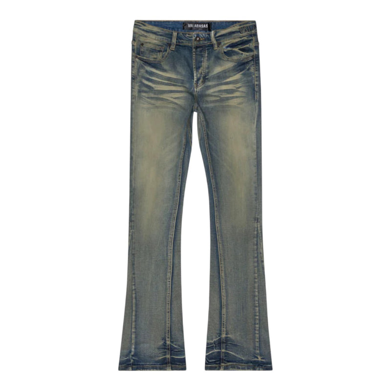 Valabasas Mens Mr. Stacked Jeans VLBS-VJ3-1005 Medium Vintage