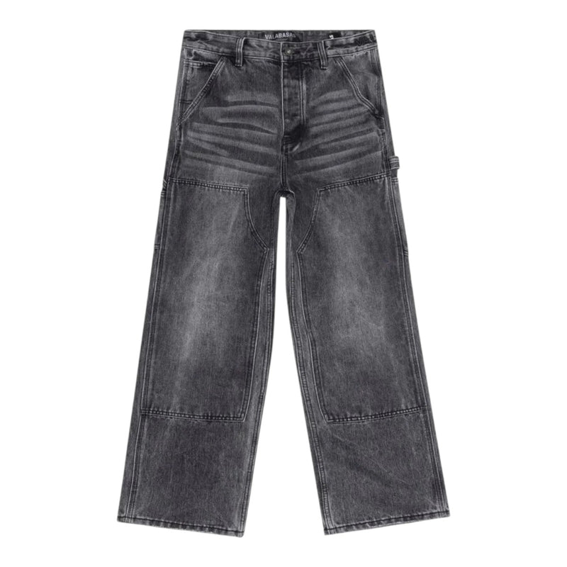 Valabasas Mens Mr. Straight Leg Jeans VLBS-VJ6-1009 Grey