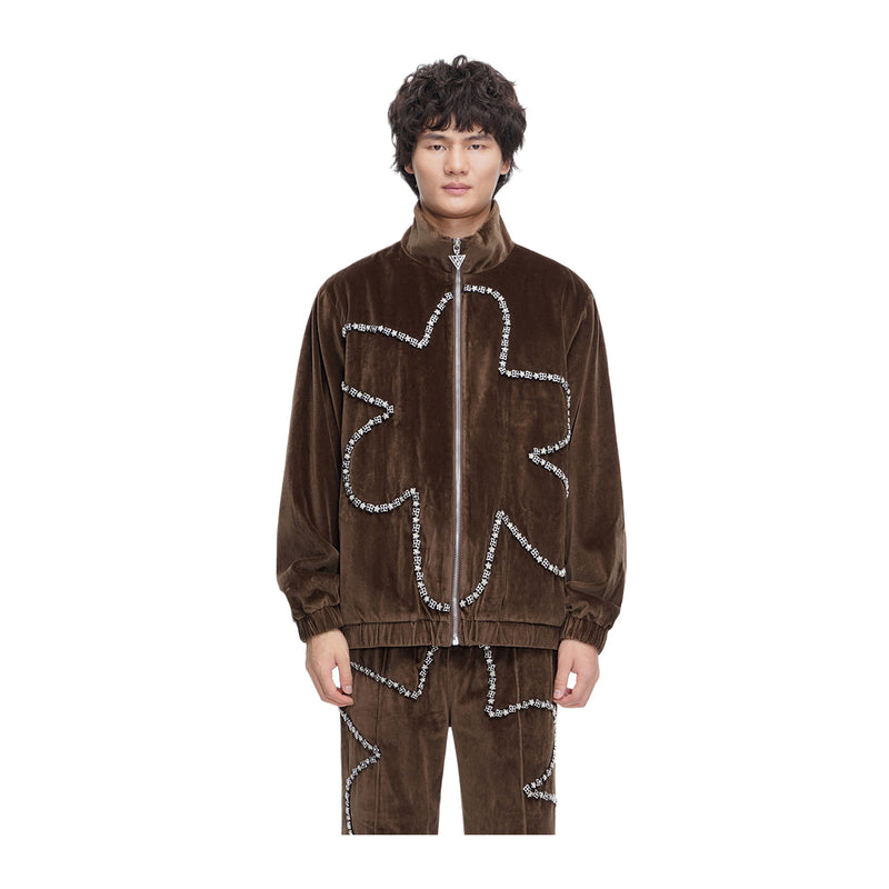 Valabasas Mens Eden Jacket VLBS-VJK1-1056-BRN Brown