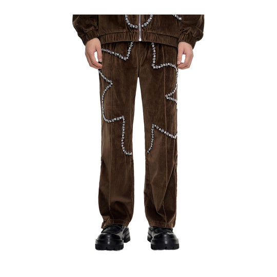 Valabasas Mens Dahlia Sweatpants VLBS-VP1-1024-BRN Brown