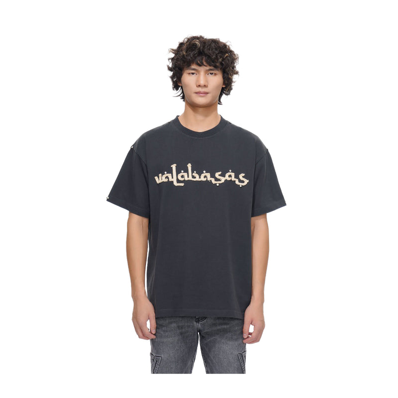 Valabasas Mens Standard Crew Neck T-Shirt VLBS-VT1-1055-GRY Grey