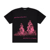 Valabasas Mens Go Far Crew Neck T-Shirt VLBS-VT4-1009 Black