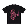 Valabasas Mens Go Far Crew Neck T-Shirt VLBS-VT4-1009 Black