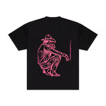Valabasas Mens Go Far Crew Neck T-Shirt VLBS-VT4-1009 Black