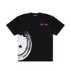 Valabasas Mens Lucky Crew Neck T-Shirt VLBS-VT4-1010 Jet Black