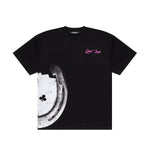 Valabasas Mens Lucky Crew Neck T-Shirt VLBS-VT4-1010 Jet Black