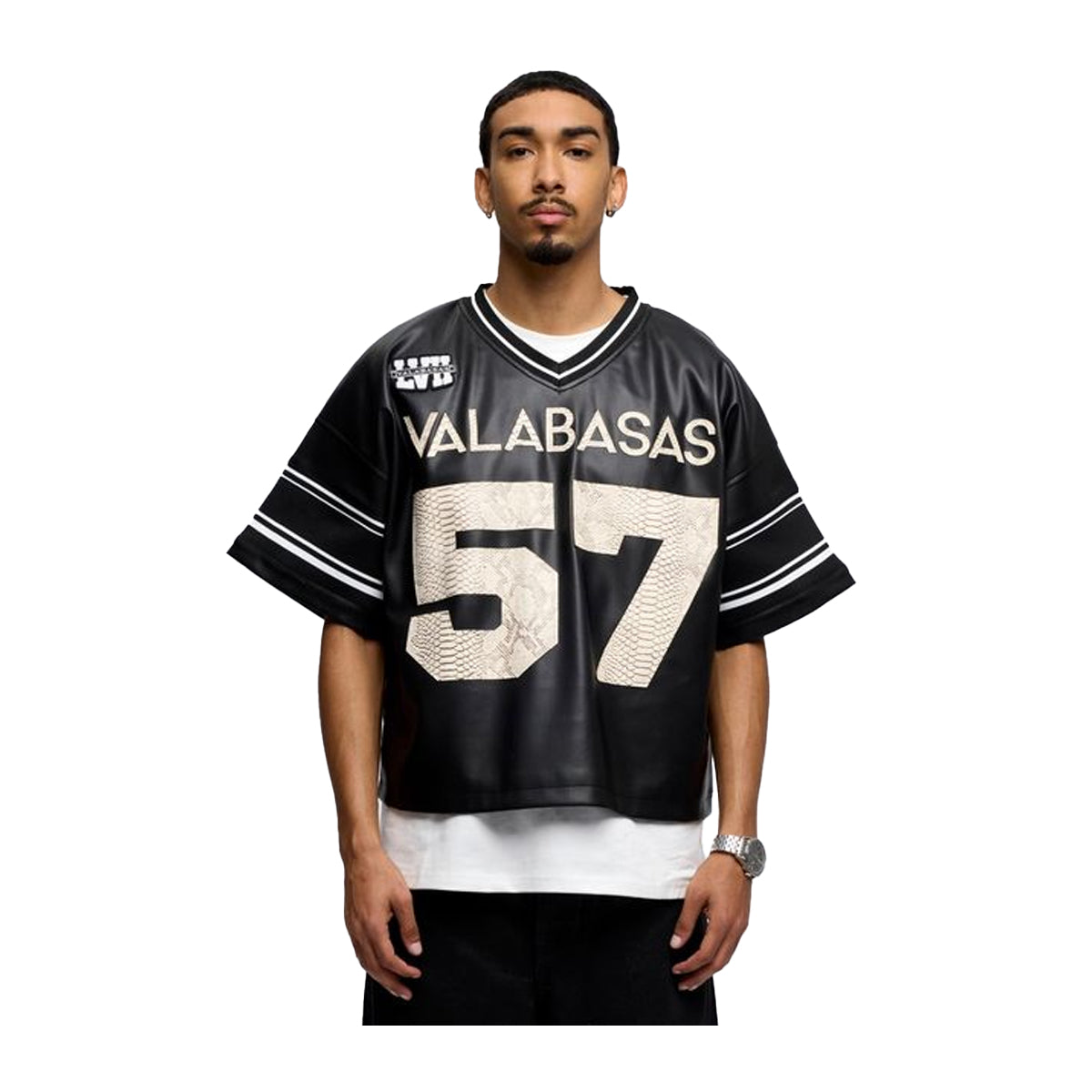 Valabasas Mens Raid Football Jersey VLBS-VT4-1032 Black | Premium