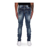 Valabasas Mens Mr. Clean 2.0 Skinny Fit Jeans VLBS1117 Light Wash