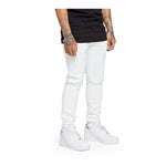 Valabasas Mens Mr. Clean 2.0 Skinny Fit Jeans VLBS1117 White