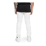 Valabasas Mens Mr. Clean 2.0 Skinny Fit Jeans VLBS1117 White