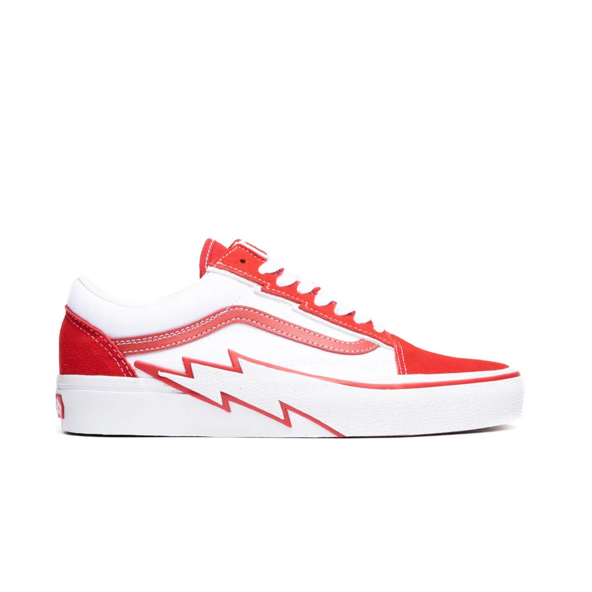 Vans Unisex 2-Tone Old Skool Bolt VN0009Q56RT1 Red/True White | Premium NY