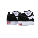 Vans Unisex Knu Skool Skateboarding Shoes VN0009QC6BT Black/True White