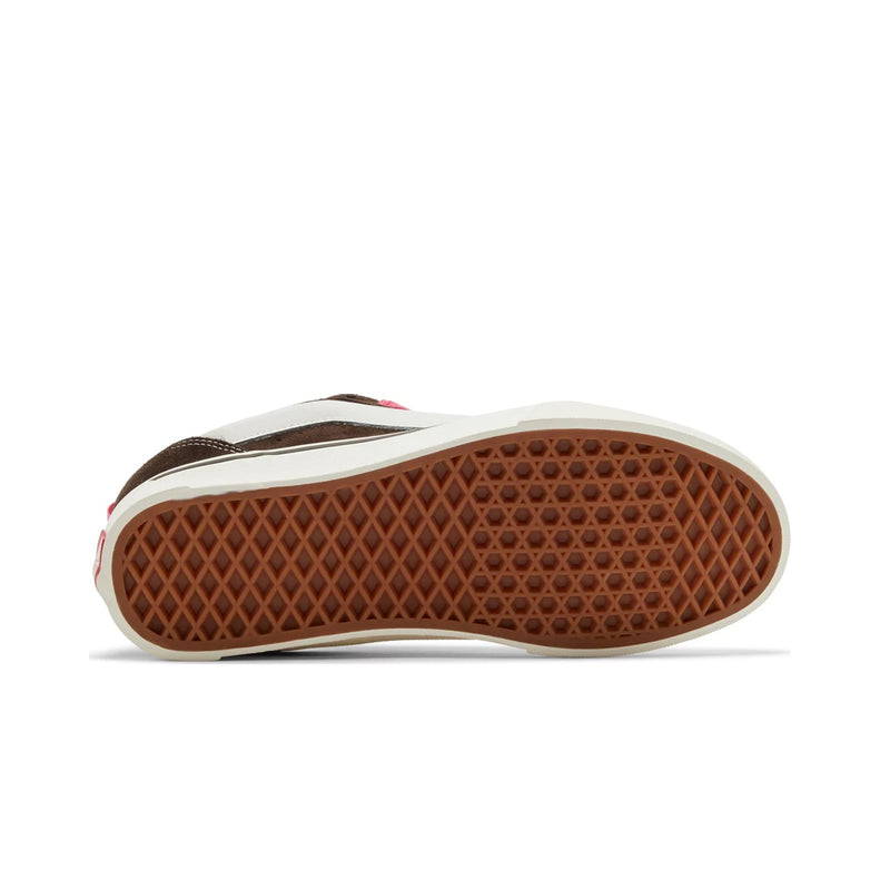 Vans Unisex Knu Skool Skateboarding Shoes VN0009QCBF2 Brown/True White