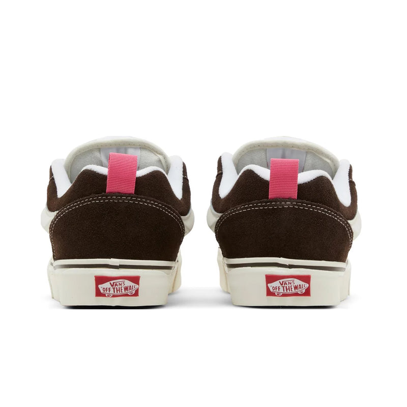 Vans Unisex Knu Skool Skateboarding Shoes VN0009QCBF2 Brown/True White