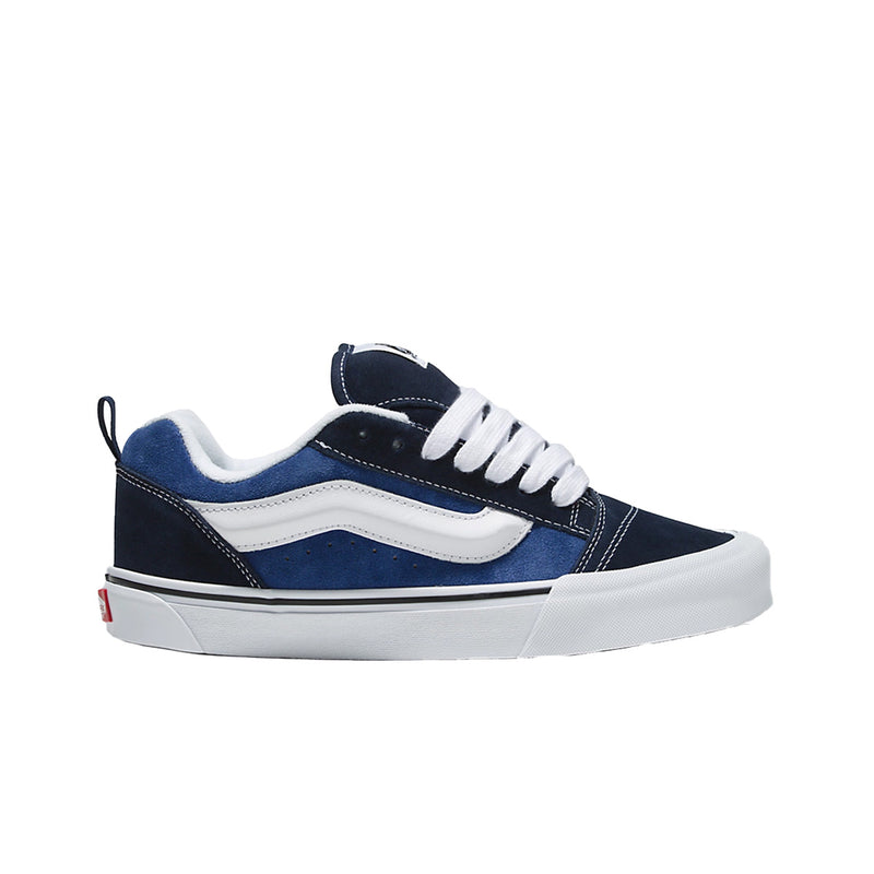 Vans Unisex Knu Skool Skateboarding Shoes VN0009QCNWD Navy/True White