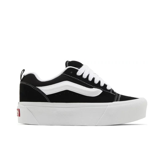 Vans Unisex Knu Stack Skateboarding Shoes VN000CP66BT Black/True White