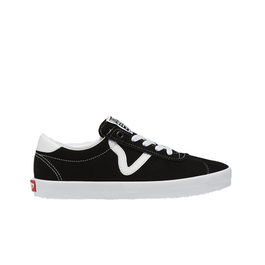 Vans Unisex Sport Low Skateboarding Shoes VN000CQRBZW Black/White