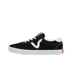 Vans Unisex Sport Low Skateboarding Shoes VN000CQRBZW Black/White