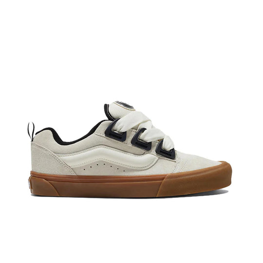 Vans Unisex Knu Skool DR Skateboarding Shoes VN000CZUVE1 Marshmallow/Classic Gum