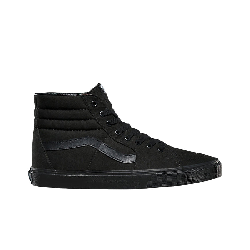 Vans Unisex Canvas Sk8-Hi Skateboarding Shoes VN000TS9BJ4 Black/Black/Black