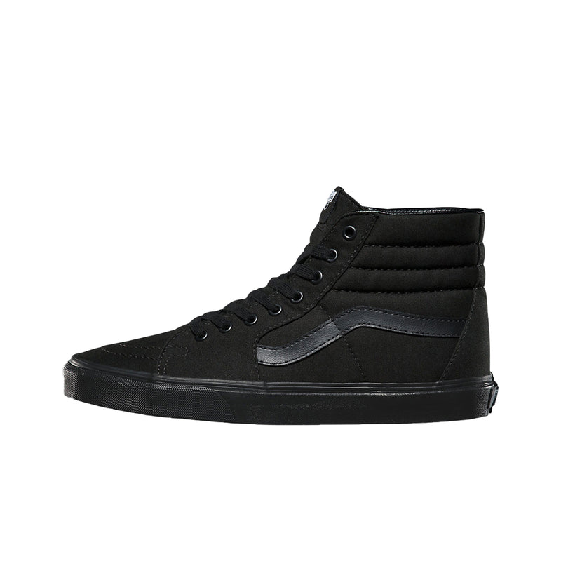 Vans Unisex Canvas Sk8-Hi Skateboarding Shoes VN000TS9BJ4 Black/Black/Black