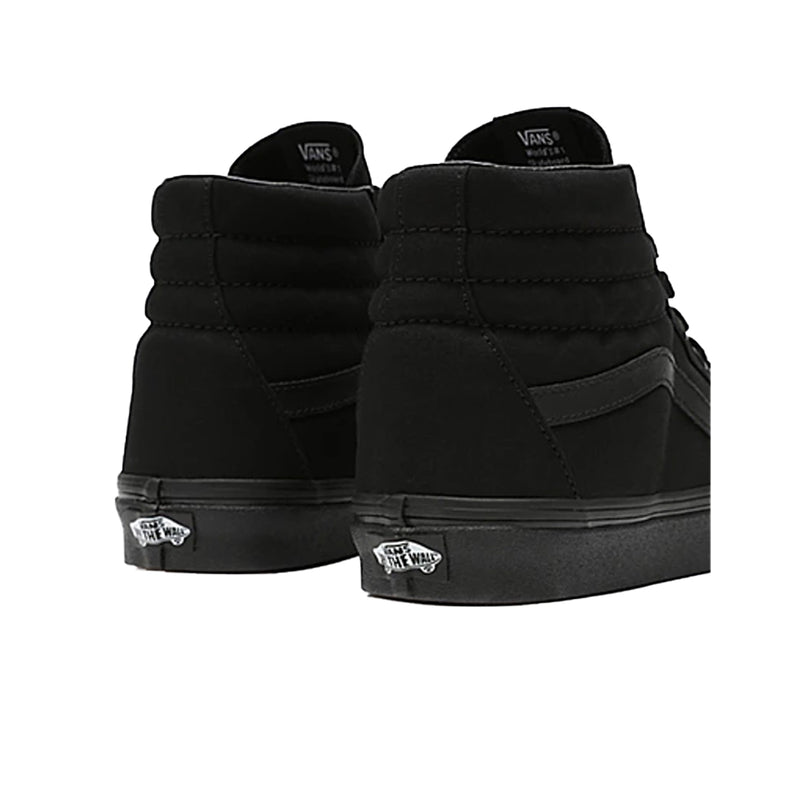 Vans Unisex Canvas Sk8-Hi Skateboarding Shoes VN000TS9BJ4 Black/Black/Black