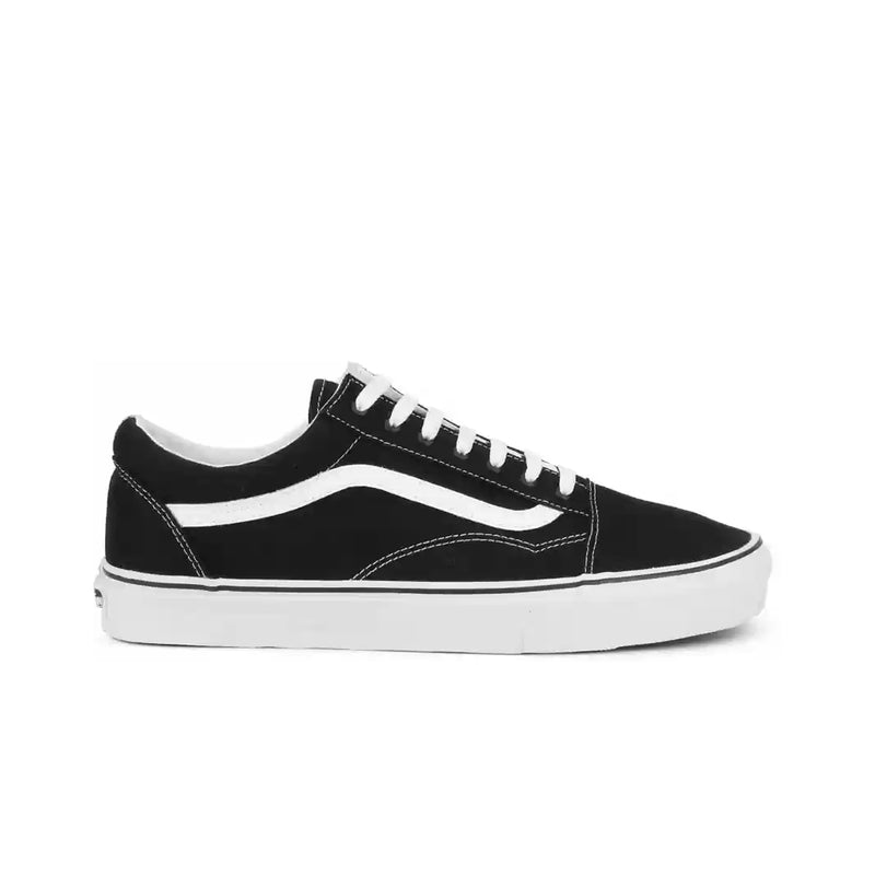 Vans Unisex Old Skool Low Top Shoes VN000ZDF1WX1 (Canvas) Black/True White
