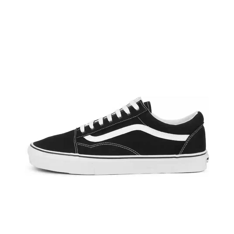 Vans Unisex Old Skool Low Top Shoes VN000ZDF1WX1 (Canvas) Black/True White
