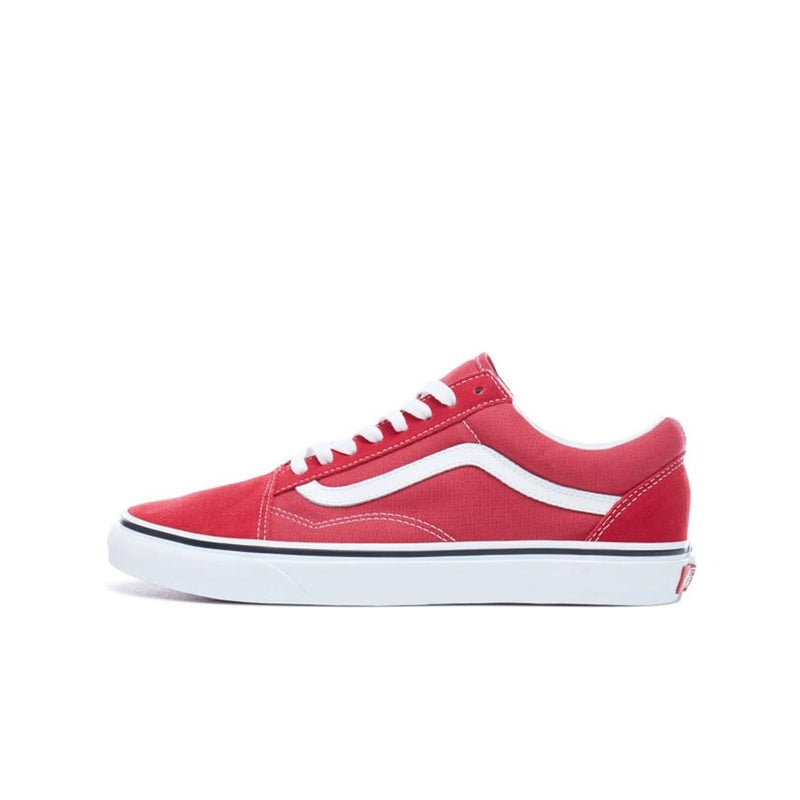 Vans Unisex Old Skool Skateboarding Shoes VN0A38G1Q9U Crimson/White