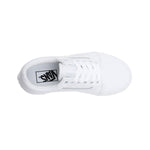 Vans Pre School K Old Skool Low Top Shoes VN0A4BUUQLZ1 True White/True White