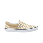 Vans Unisex Checkerboard Classic Slip-On Skateboarding Shoes VN0A4BV31G9 Cornstalk/True White