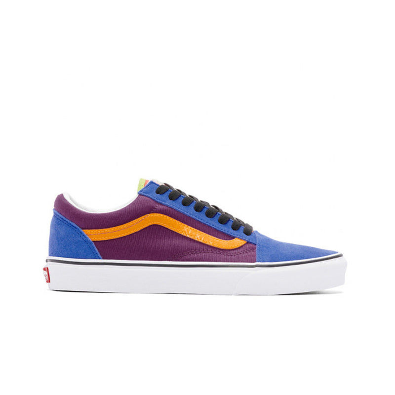 Vans Unisex Mix & Match Old Skool Skateboarding Shoes VN0A4BV516V Grape Juice/Bright Marigold