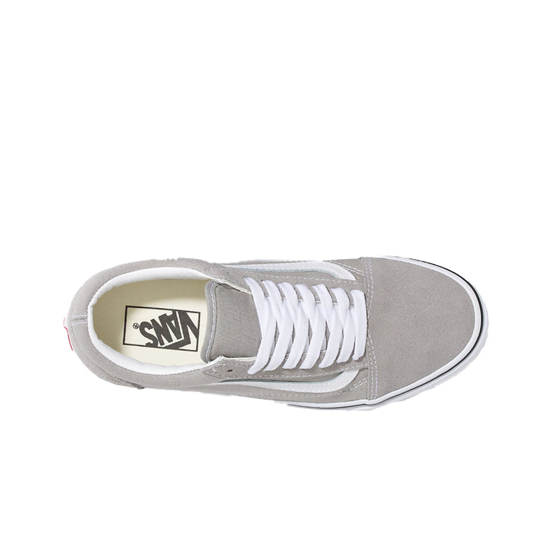 Vans Womens Old Skool Low Top Shoes VN0A4U3BIYP1 Drizzle/True White