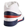 Fila Mens F-13V Leather Sneakers 1Vf059Lx-100 White/Navy/Red