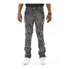 Vicious Mens Cut Out Jeans VC406 Vintage Black