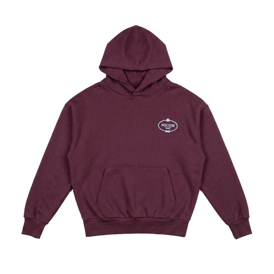 Vie Riche Mens Blank Pullover Hoodie BKHD101-WIN Wine