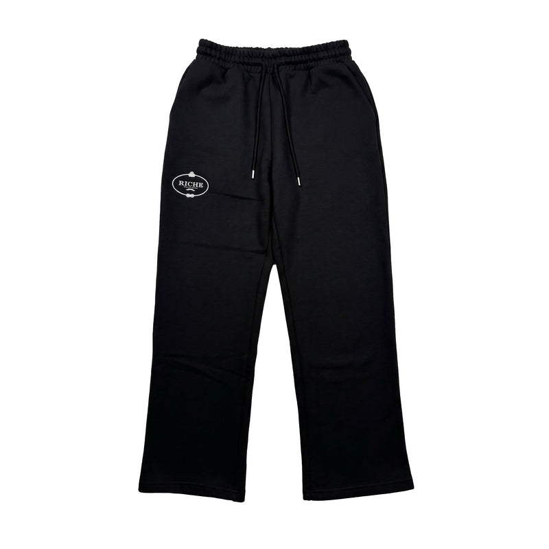 Vie Riche Mens Blank Sweatpants BKLP101-BLK Black