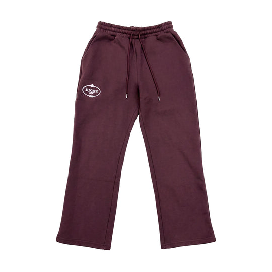 Vie Riche Mens Blank Sweatpants BKLP101-WIN Wine